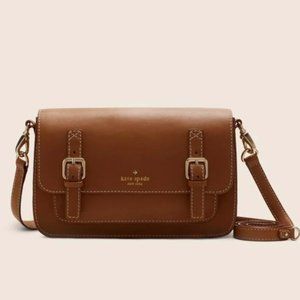 Kate Spade Essex Scout Brown Crossbody Bike Purse